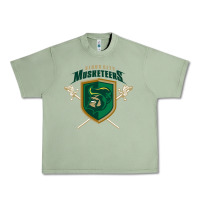 Oil Green sioux city musketeers Urban Heavy Tee - DesigneFamous