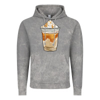 Cloud Rock iced caramel frappuccino coffee Vintage Hoodie - BarkalooDesign