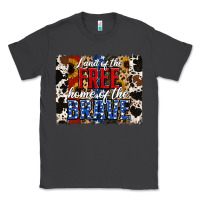 Smoke Land of the Free Home of the Brave Brushstroke Classic Tee - Jasminsmagicworld