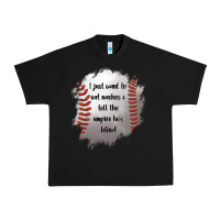 Black I Just Want To Eat Nachos and Tell The Umpire He's Blind Urban Heavy Tee - Jasminsmagicworld