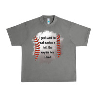 Tornado I Just Want To Eat Nachos and Tell The Umpire He's Blind Urban Heavy Tee - Jasminsmagicworld