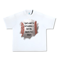 White I Just Want To Eat Nachos and Tell The Umpire He's Blind Urban Heavy Tee - Jasminsmagicworld