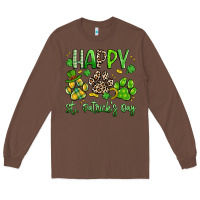 Chestnut happy st. patricks day paws Long Sleeve Tee - Artiststas