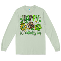 Matcha happy st. patricks day paws Long Sleeve Tee - Artiststas