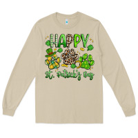Mushroom happy st. patricks day paws Long Sleeve Tee - Artiststas