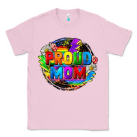 Bubblegum Pink proud mom lgbt Classic Tee - FaDigitalArtStudio