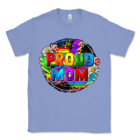 Colony Blue proud mom lgbt Classic Tee - FaDigitalArtStudio