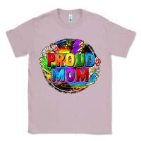 Lilac proud mom lgbt Classic Tee - FaDigitalArtStudio