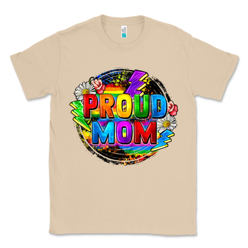 Proud Mom Lgbt Classic Tee by FaDigitalArtStudio | Teevron