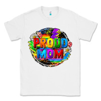 White proud mom lgbt Classic Tee - FaDigitalArtStudio