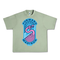 Oil Green madison fc art Urban Heavy Tee - DesigneFamous