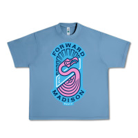 Pebble Blue madison fc art Urban Heavy Tee - DesigneFamous