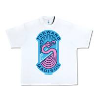 White madison fc art Urban Heavy Tee - DesigneFamous