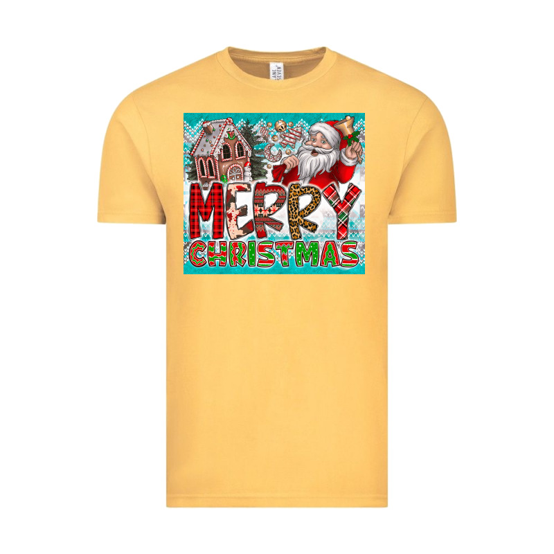 Merry Christmas Vintage Tee by CowhideDigitalArt | Teevron