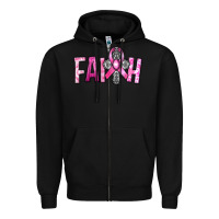 Black horseshoe with roses and cross Zipper Hoodie - RanaPortraitStore