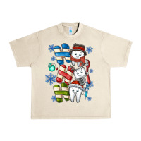 Sandshell ho ho ho teeth Urban Heavy Tee - CowhideDigitalArt