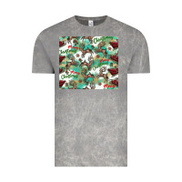 Cloud Rock christmas magic pattern Vintage Tee - CowhideDigitalArt