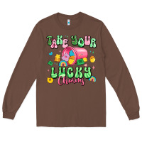 Chestnut take your lucky charms st patricks Long Sleeve Tee - Artiststas