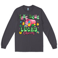 Smoke take your lucky charms st patricks Long Sleeve Tee - Artiststas
