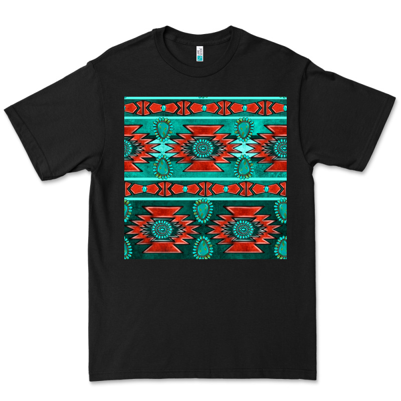 Native American Aztec Seamless Pattern 4 Premium Tee by BundleAndBundleShop | Teevron
