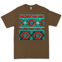 Cacao native american aztec seamless pattern 4 Premium Tee - BundleAndBundleShop