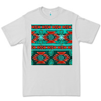 Dove Grey native american aztec seamless pattern 4 Premium Tee - BundleAndBundleShop