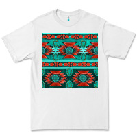 White native american aztec seamless pattern 4 Premium Tee - BundleAndBundleShop