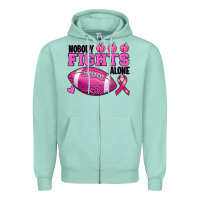 Nobody Fights Alone Zipper Hoodie | Teevron