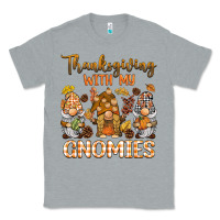 Heather Grey thanksgiving with my  gnomies Classic Tee - BarkalooDesign