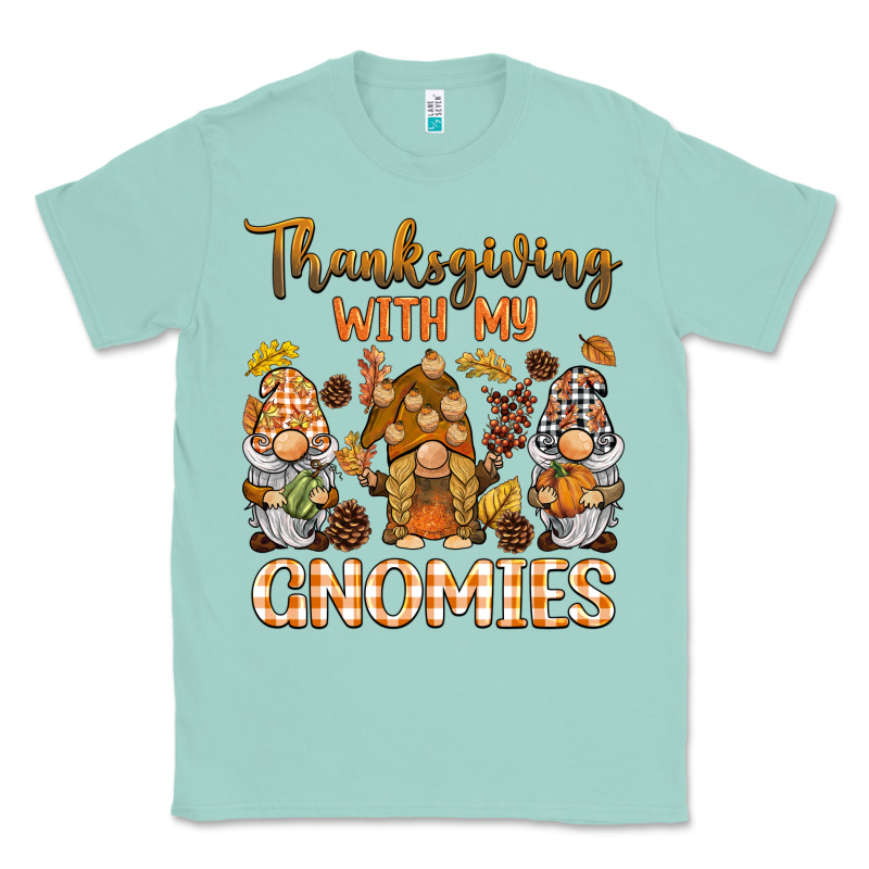 Thanksgiving With My  Gnomies Classic Tee by BarkalooDesign | Teevron