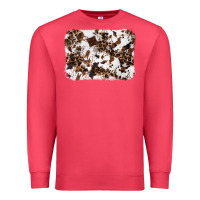 Cardinal cowhide leopard background Premium Sweatshirt - RanaPortraitStore