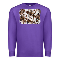 Purple cowhide leopard background Premium Sweatshirt - RanaPortraitStore