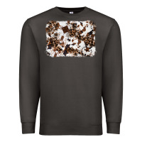 Smoke cowhide leopard background Premium Sweatshirt - RanaPortraitStore