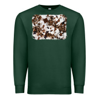 Sports Green cowhide leopard background Premium Sweatshirt - RanaPortraitStore