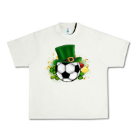 Pistachio Football Ball Urban Heavy Tee - CowhideDigitalArt