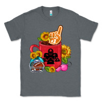 Charcoal Heather Western Football Coffee cup Classic Tee - FaDigitalArtStudio
