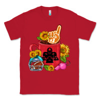 Red Western Football Coffee cup Classic Tee - FaDigitalArtStudio