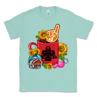 Seafoam Western Football Coffee cup Classic Tee - FaDigitalArtStudio