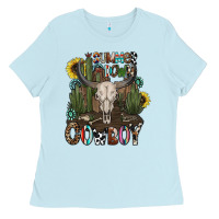 Summer Down Cowboy Ladies Tee | Teevron