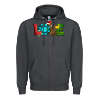 Smoke christmas gemstone love Zipper Hoodie - RanaPortraitStore