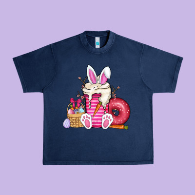 Easter Day Coffee Urban Heavy Tee Designed By Cowhidedigitalart
