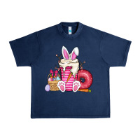 Navy Easter day coffee Urban Heavy Tee - CowhideDigitalArt
