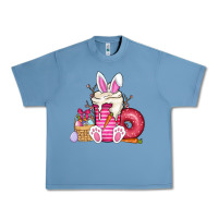 Pebble Blue Easter day coffee Urban Heavy Tee - CowhideDigitalArt