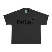 Pigment Black fa la christmas Urban Heavy Tee - DesigneFamous