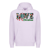 Lilac christmas love windmill Premium Hoodie - RanaPortraitStore