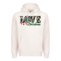 Pale Pink christmas love windmill Premium Hoodie - RanaPortraitStore