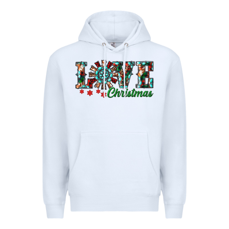 Christmas Love Windmill Premium Hoodie by RanaPortraitStore | Teevron