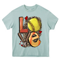 Love Softball Heavy Core Tee | Teevron