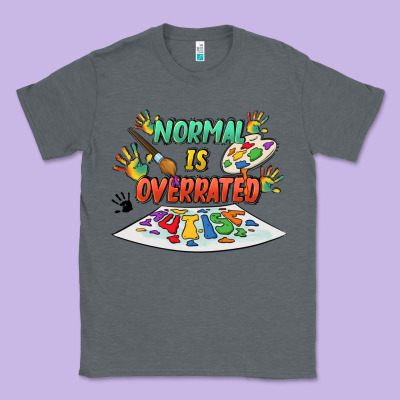 Normal Is Overrated Classic Tee Designed By Fadigitalartstudio