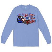 Colony Blue red white and boom Long Sleeve Tee - Artiststas
